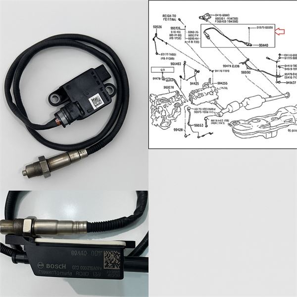 SENSÖR PARTİKÜL FİLTRE NOX  HILUX 15-25 ORJİNAL