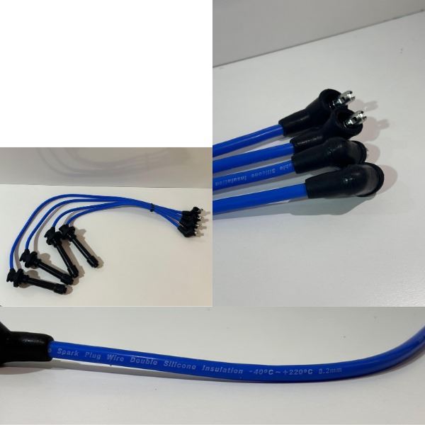 KABLO BUJİ COROLLA 88-93  1.6 KARB 4AF SİLİKON 8MM LPG UYUMLU