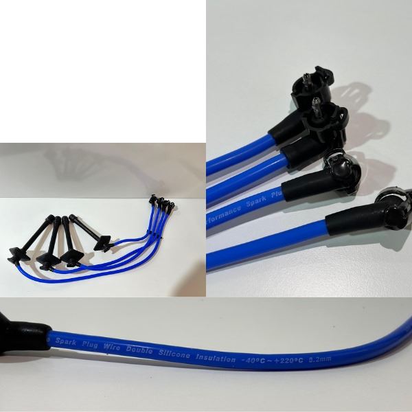 KABLO BUJİ CORONA CARİNA E AVENSİS 93-01  KÖŞELİ SİLİKON 8MM LPG UYUMLU 